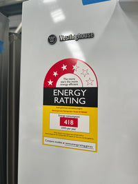 Thumbnail for Second hand Westinghouse 537L Top Mount Fridge WTB5400WA - Second Hand Appliances Geebung