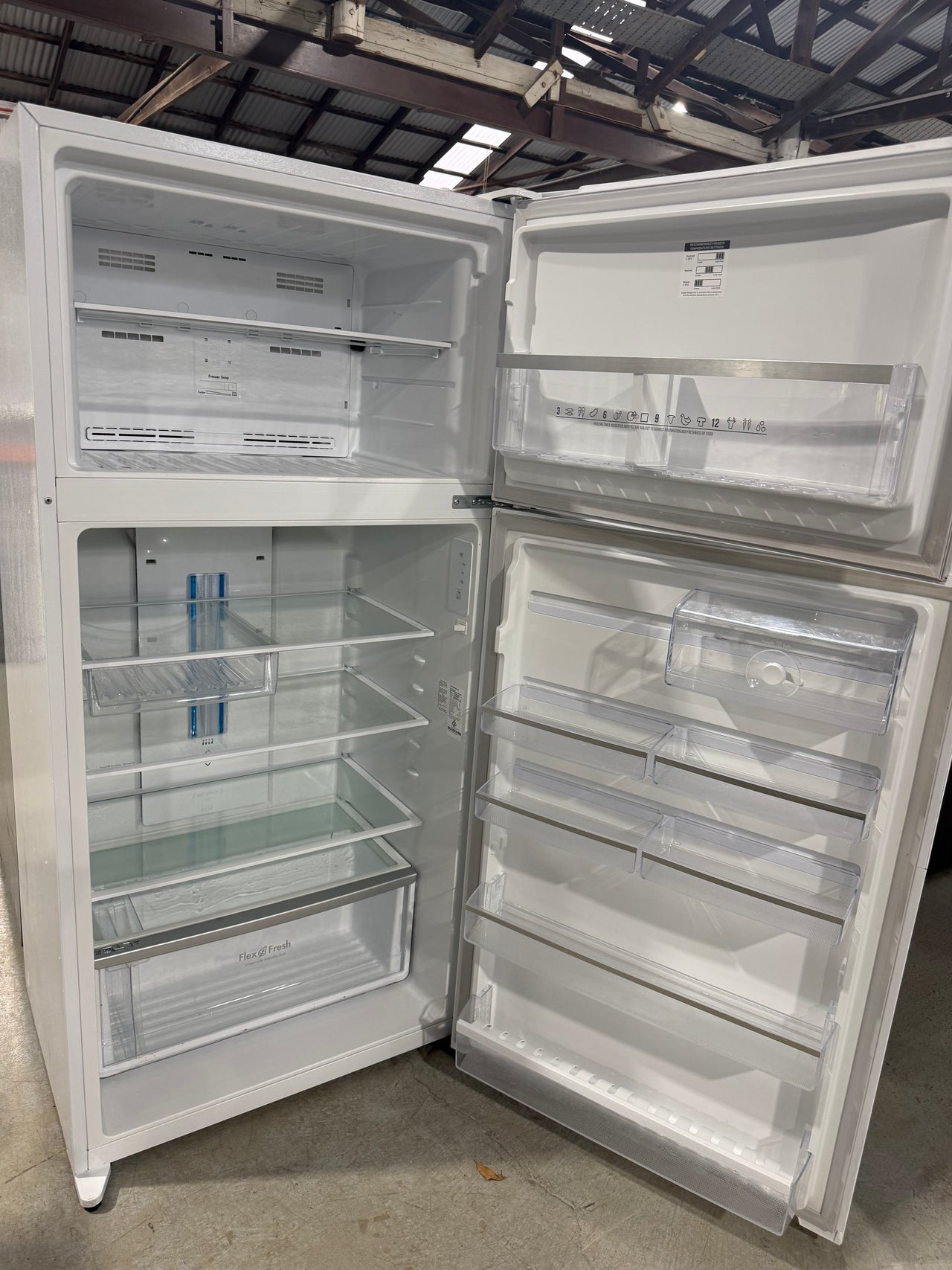 Second hand Westinghouse 538L Top Mount Fridge  Model: WTB5400WA - Second Hand Appliances Geebung