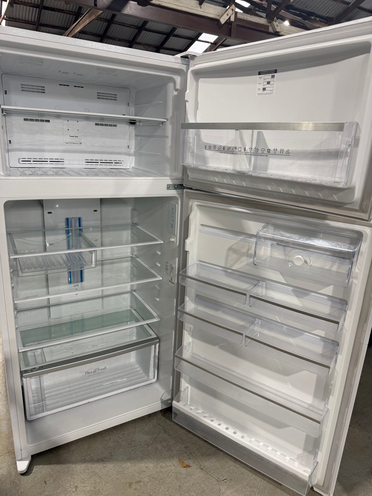 Second hand Westinghouse 538L Top Mount Fridge  Model: WTB5400WA - Second Hand Appliances Geebung