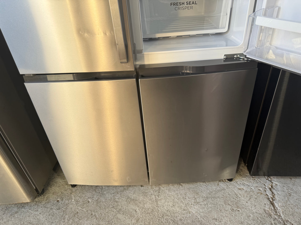 Second hand Westinghouse 541L French Door Refrigerator – Stainless Steel model:WQE6060SB - Second Hand Appliances Geebung