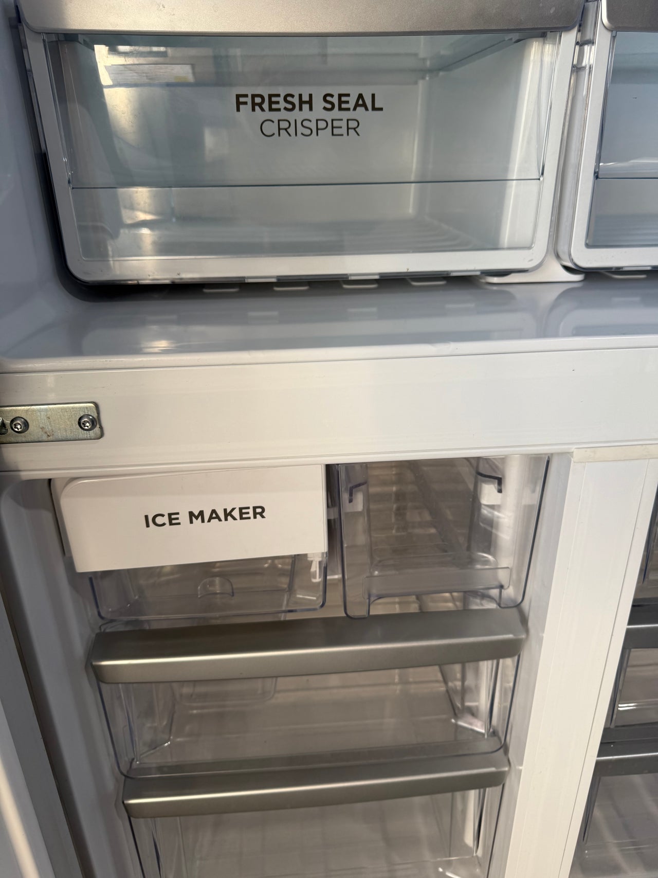 Second hand Westinghouse 541L French Door Refrigerator – Stainless Steel model:WQE6060SB - Second Hand Appliances Geebung