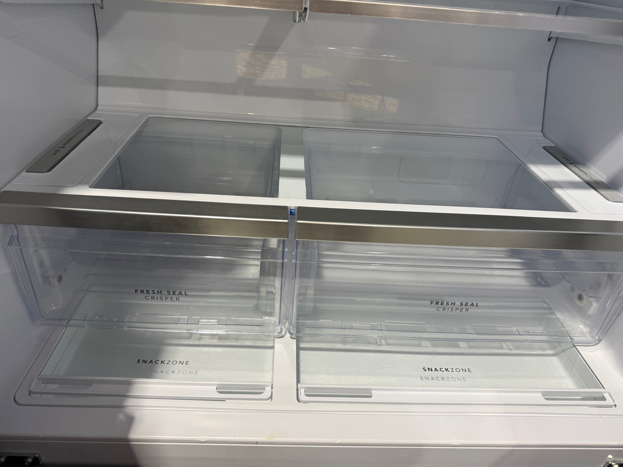 Second hand Westinghouse 609L French Door Frost Free Fridge Model: WHE6874SA - Second Hand Appliances Geebung