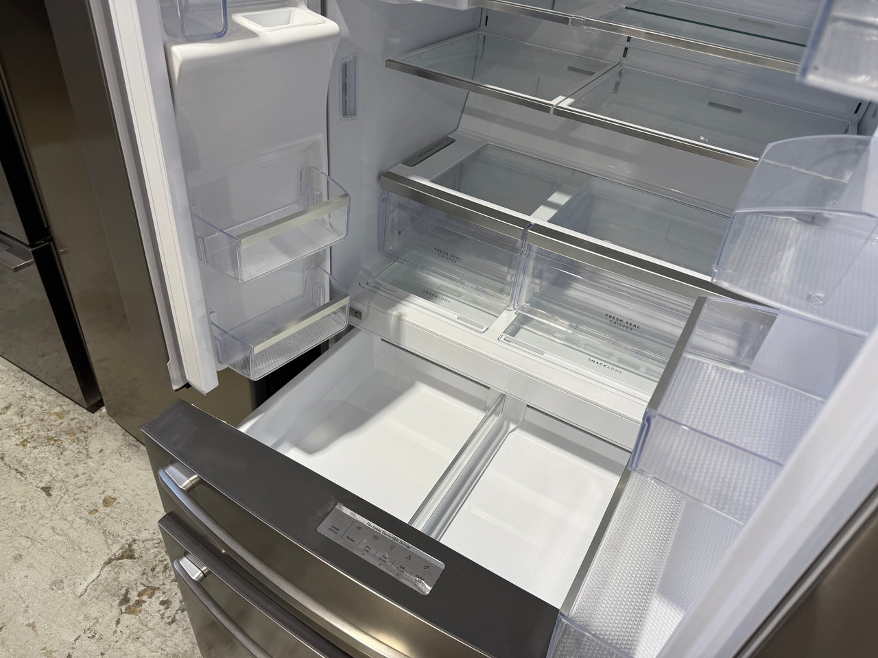 Second hand Westinghouse 609L French Door Frost Free Fridge Model: WHE6874SA - Second Hand Appliances Geebung