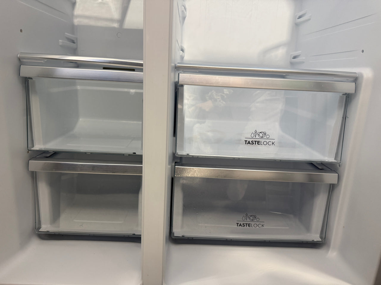 Second hand Westinghouse 624L Side by Side Refrigerator – WSE6630SA - Second Hand Appliances Geebung