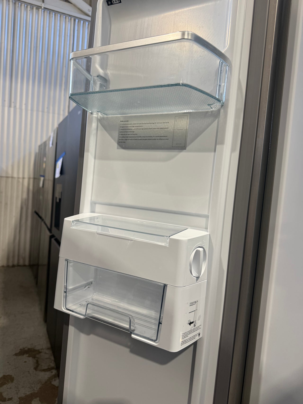 Second hand Westinghouse 624L Side by Side Refrigerator – WSE6630SA - Second Hand Appliances Geebung