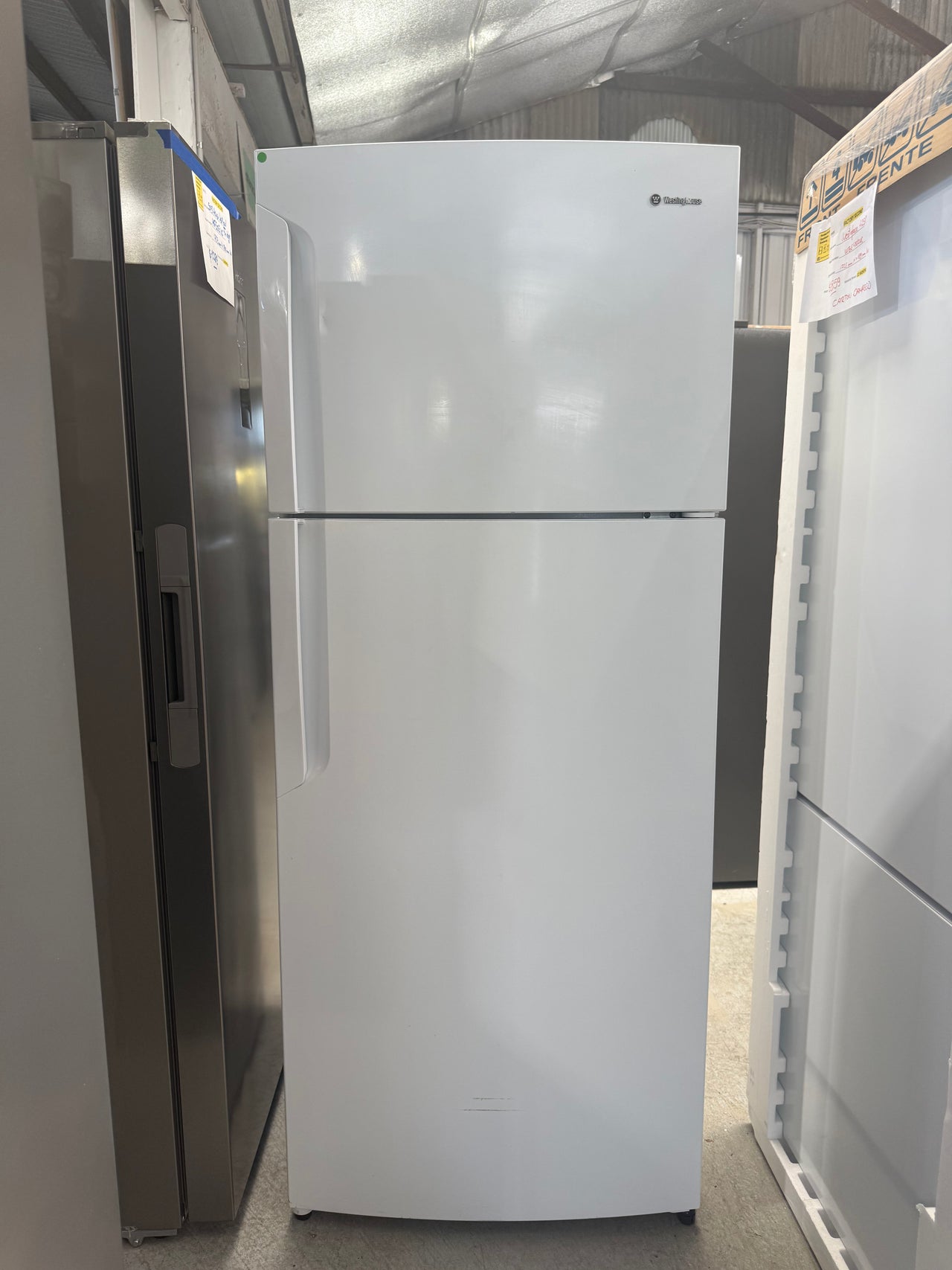 Second hand Westinghouse Fridge 460L Top Mount White Model: WTB4600WA - Second Hand Appliances Geebung