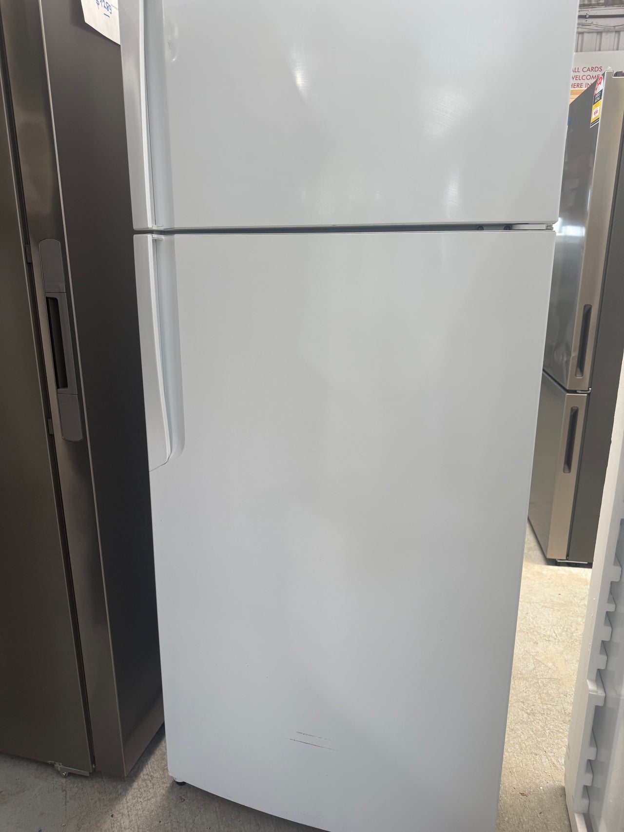 Second hand Westinghouse Fridge 460L Top Mount White Model: WTB4600WA - Second Hand Appliances Geebung