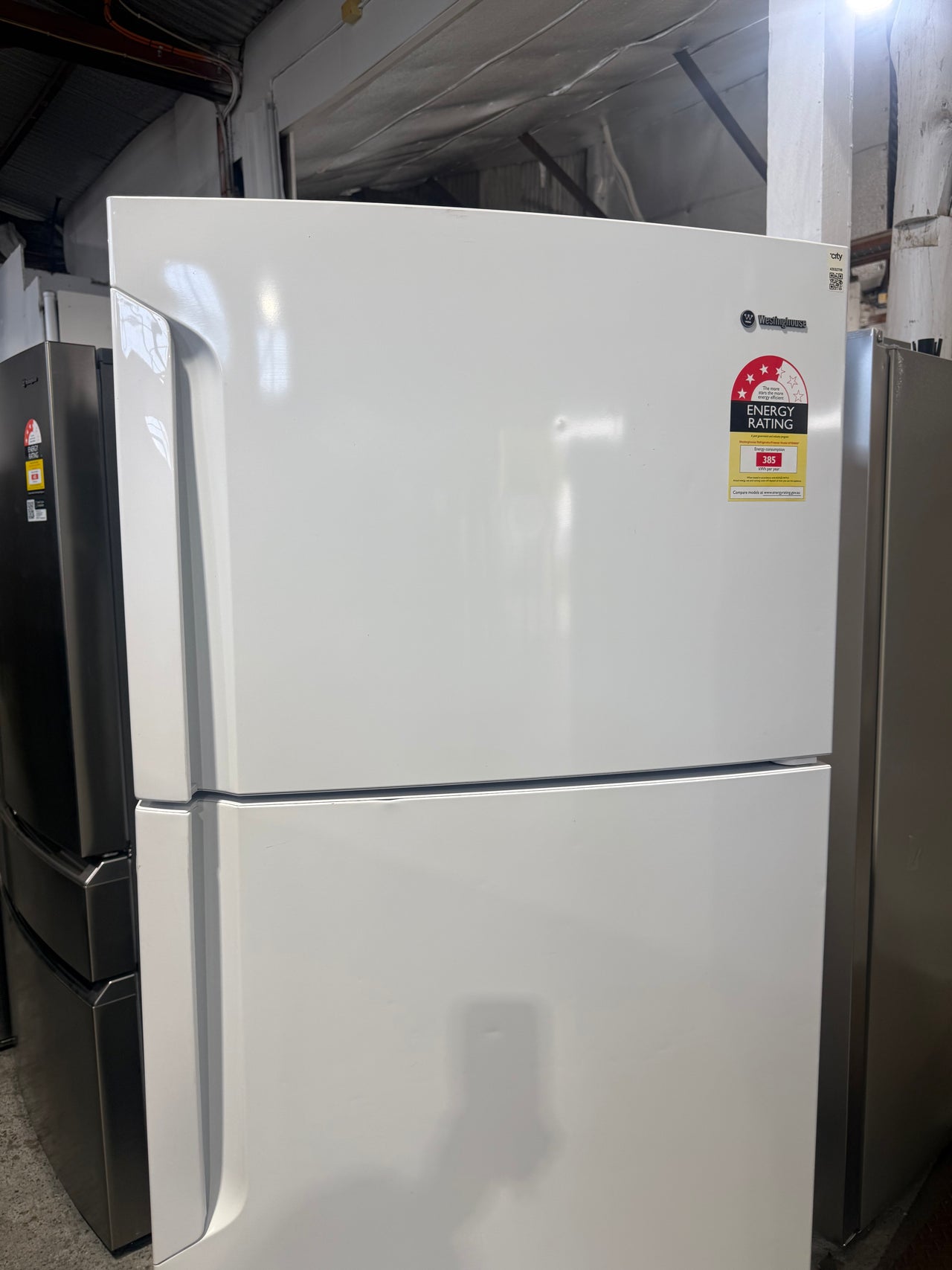 Second hand Westinghouse Fridge 460L Top Mount White WTB4600WA - Second Hand Appliances Geebung