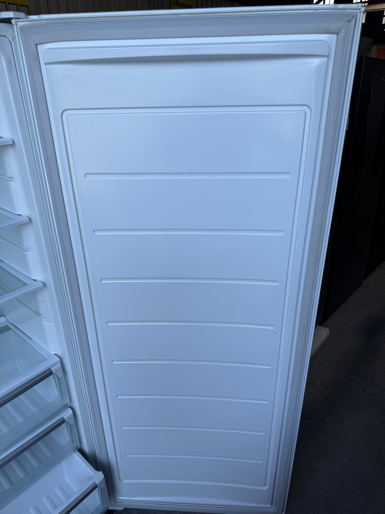 Second hand Westinghouse WFM3600WB-R 360L upright freezer - Second Hand Appliances Geebung