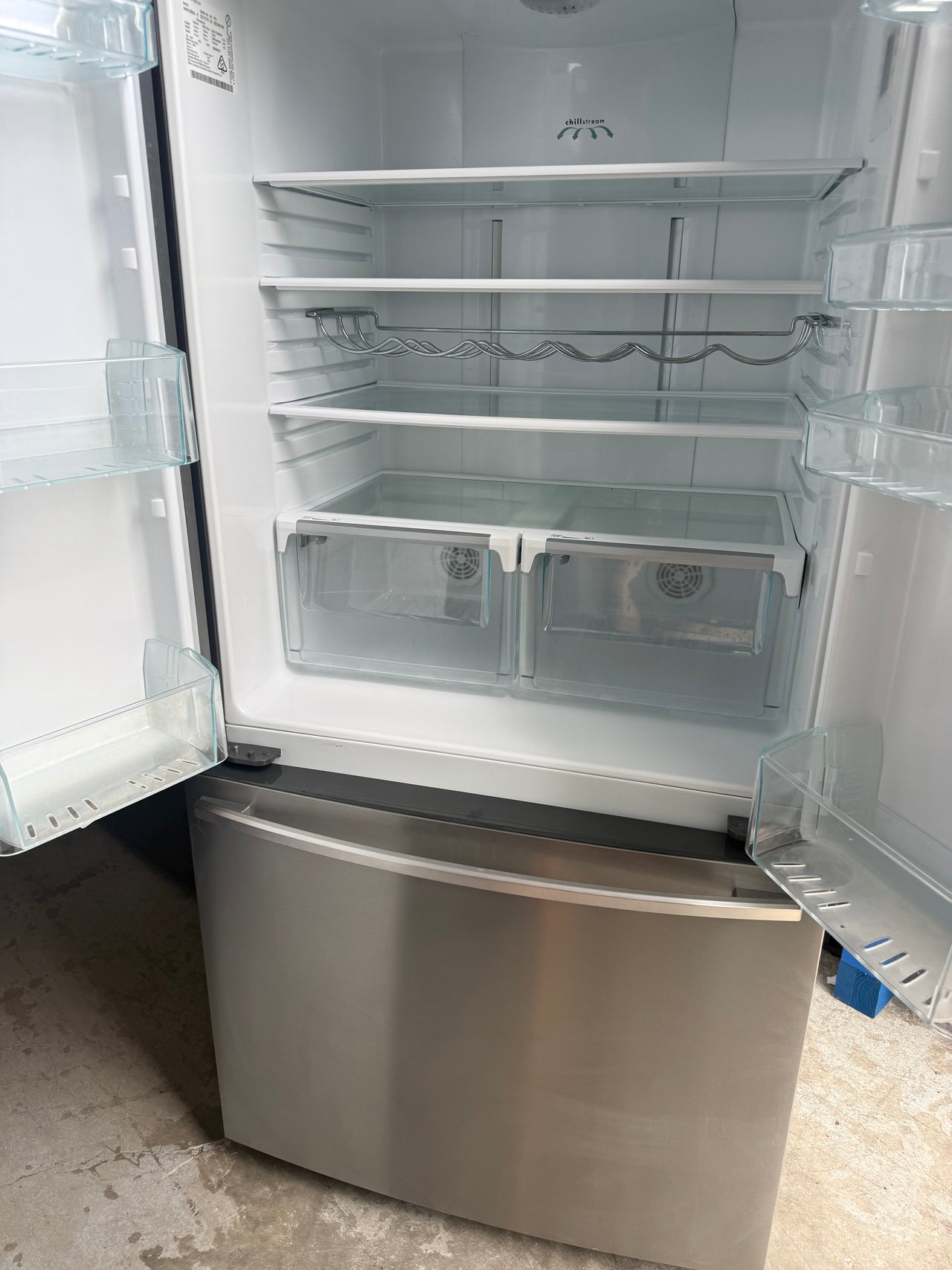 Second hand Westinghouse WHE5100SA-D 510L French Door Fridge - Second Hand Appliances Geebung