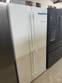 Thumbnail for Second hand Westinghouse WSE6100WA 610-liter side-by-side refrigerator-freezer - Second Hand Appliances Geebung