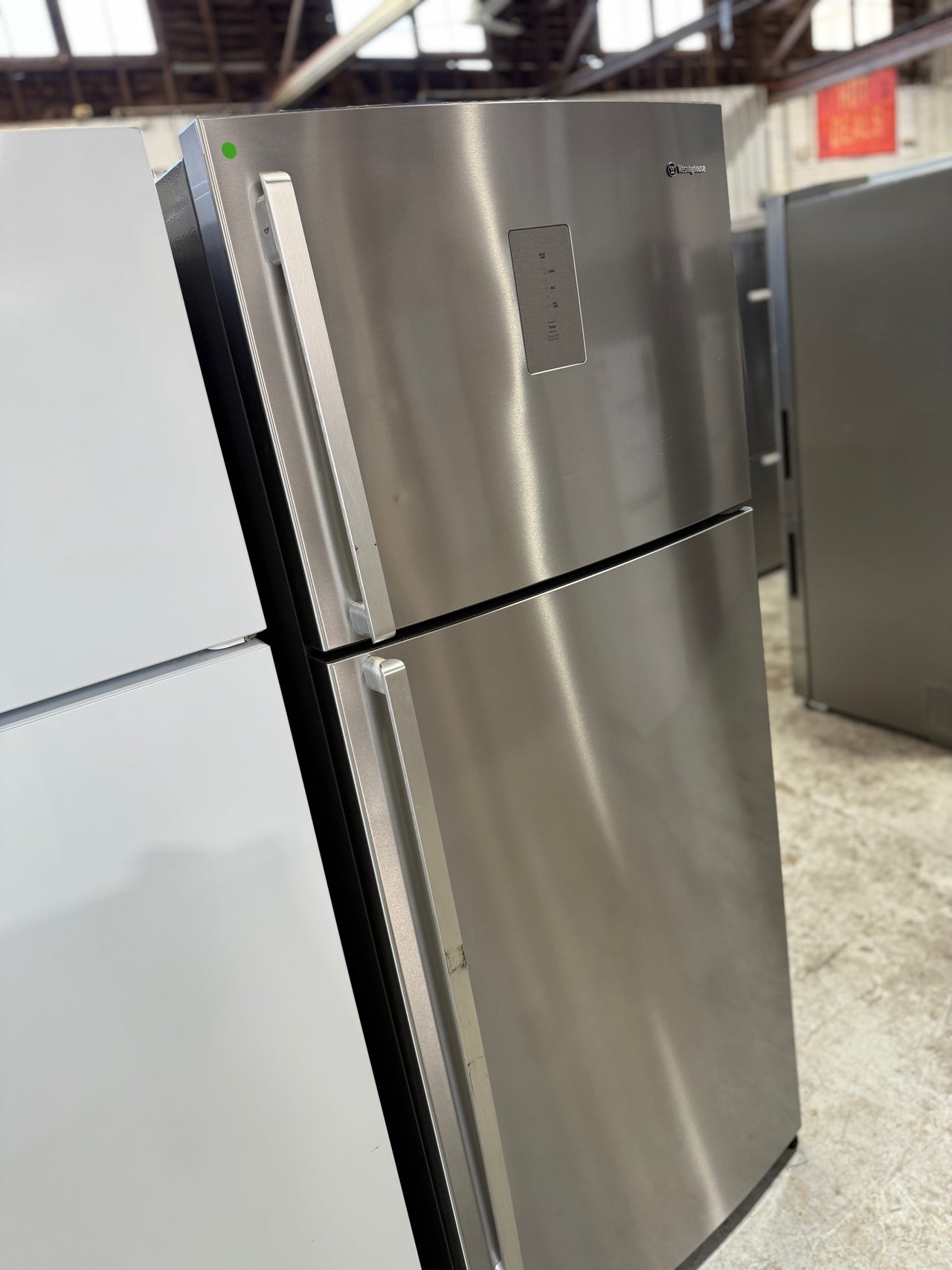 Second hand Westinghouse WTB4604SA – 460 L Top-Mount Refrigerator - Second Hand Appliances Geebung