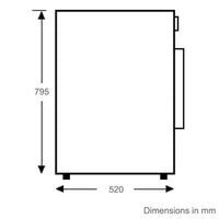 Thumbnail for Simpson SDV457HQWA 4.5kg vented dryer – Reliable Compact Laundry Drying Solution - Second Hand Appliances Geebung