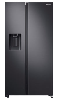 Thumbnail for Transportation damaged 635l Samsung side by side with non plumbed ice and water dispenser SRS673DMB - Second Hand Appliances Geebung