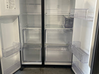 Thumbnail for Transportation damaged 635l Samsung side by side with non plumbed ice and water dispenser SRS673DMB - Second Hand Appliances Geebung