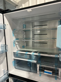 Thumbnail for Transportation damaged 638L Hitachi French Door Black Glass  Model: RWB640VT0GBK - Second Hand Appliances Geebung