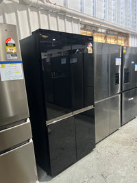 Thumbnail for Transportation damaged 638L Hitachi French Door Black Glass  Model: RWB640VT0GBK - Second Hand Appliances Geebung