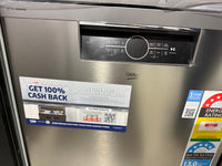 Thumbnail for Transportation damaged Beko 60cm Freestanding Dishwasher 16 Place Platinum Steel BDFB1630X - Second Hand Appliances Geebung