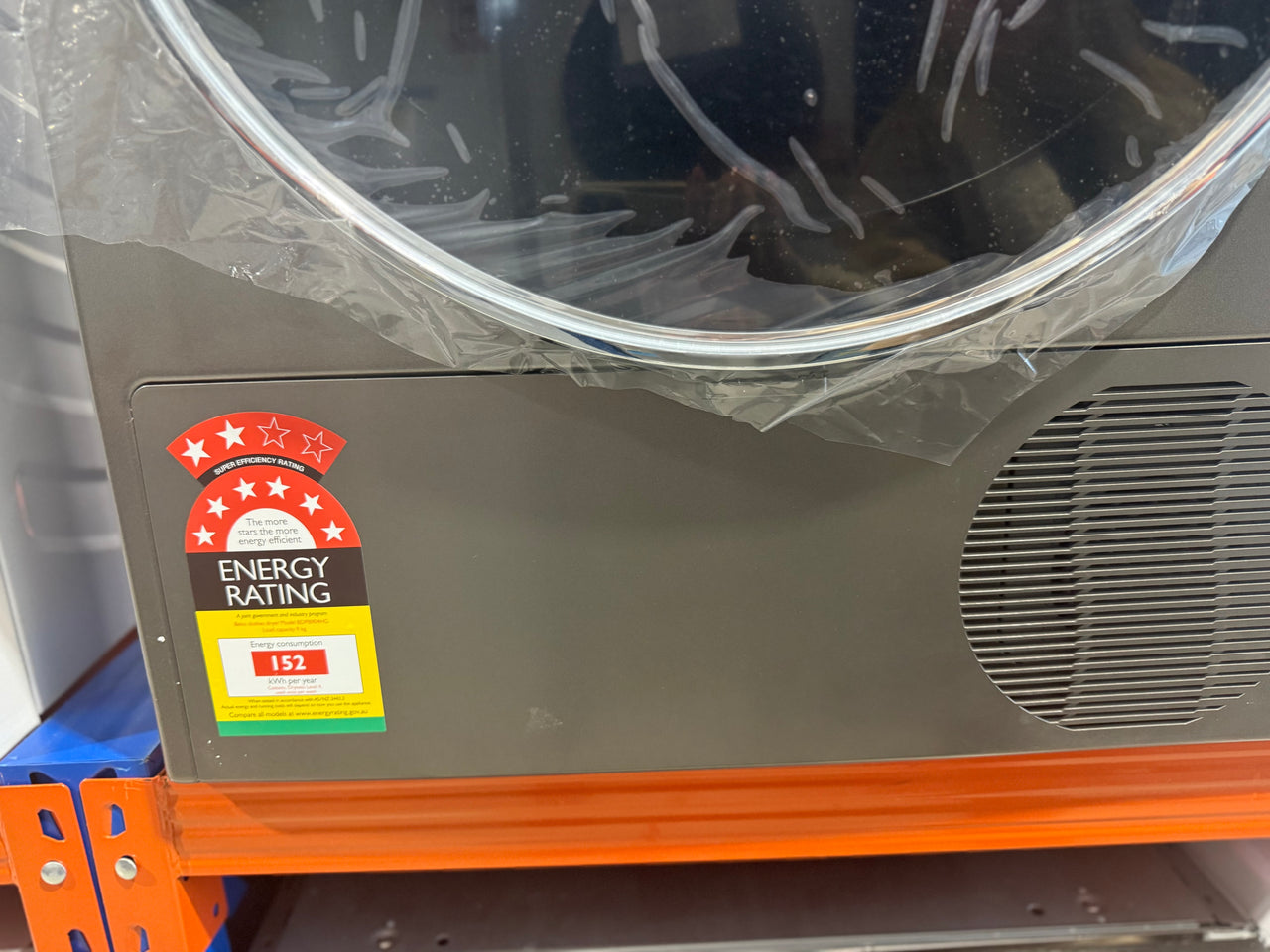 Transportation damaged Beko BDPB904HG 9kg Hybrid Heat Pump Dryer - Second Hand Appliances Geebung