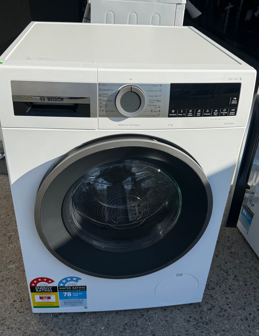 Transportation damaged Bosch 9kg Front Load Washer Model: WGG24402AU - Second Hand Appliances Geebung