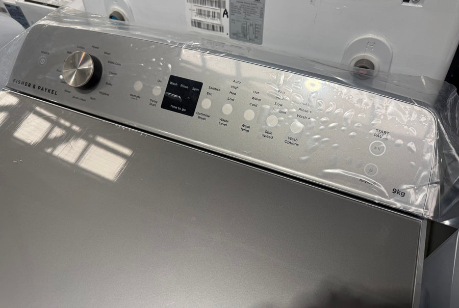 Transportation damaged Fisher & Paykel 9kg Top Load Washing Machine – WL9058G1 - Second Hand Appliances Geebung