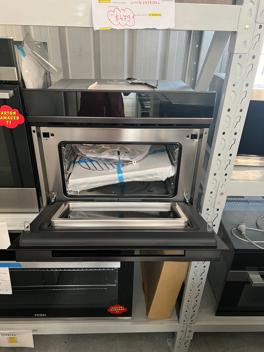 Transportation damaged Fisher&Paykel Built-in 60cm Combination Microwave Oven OM60NDBB1 - Second Hand Appliances Geebung