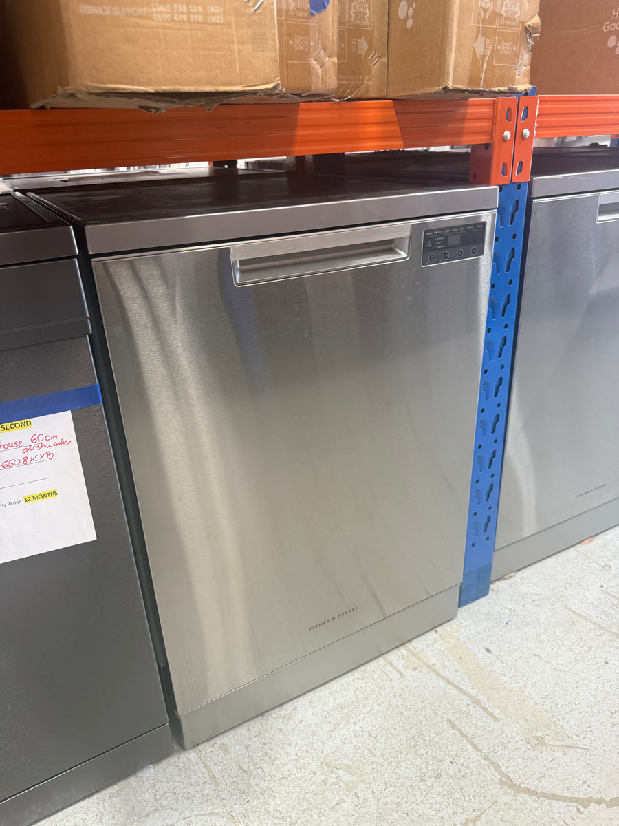 Factory second Fisher & Paykel DW60FC4X3 60 cm Freestanding Dishwasher - Second Hand Appliances Geebung