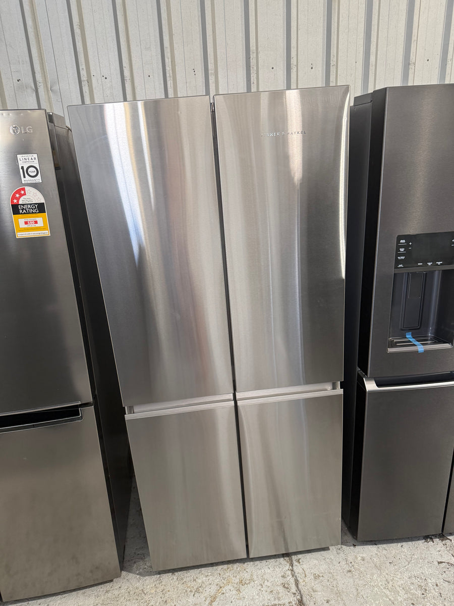 Transportation damaged Fisher & Paykel RF500QNX1 498L Quad Door Fridge - Second Hand Appliances Geebung