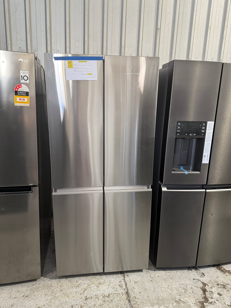 Transportation damaged Fisher & Paykel RF500QNX1 498L Quad Door Fridge - Second Hand Appliances Geebung