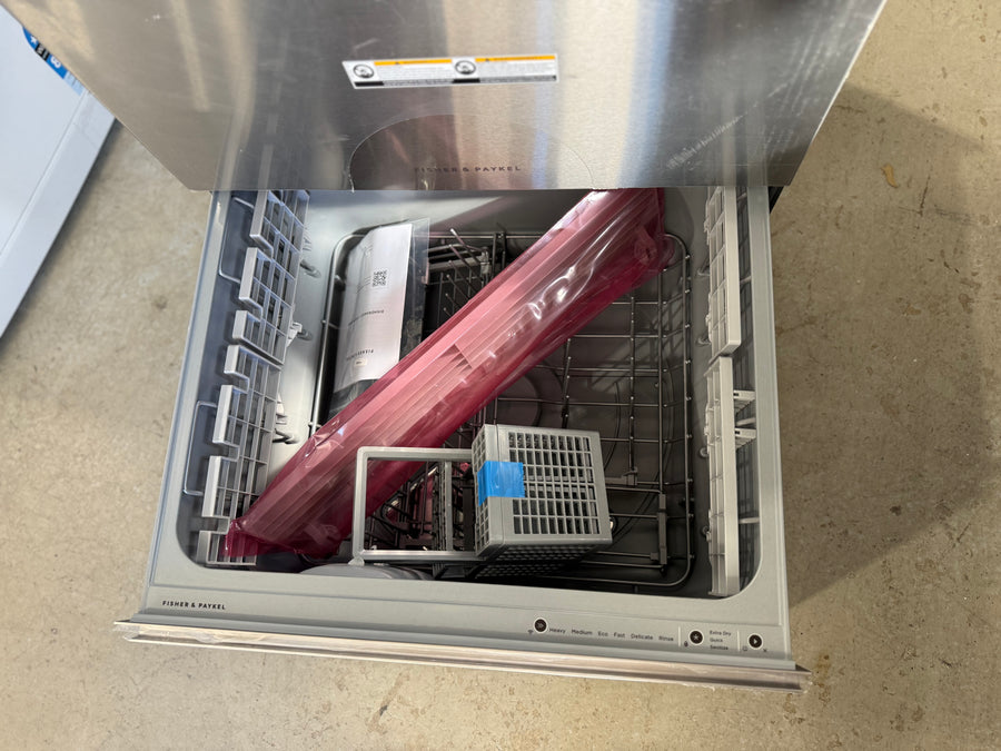 Factory second Fisher&Paykel Series 9 Built-Under Double DishDrawer Dishwasher - Stainless Steel Model: DD60D4NX9 - Second Hand Appliances Geebung