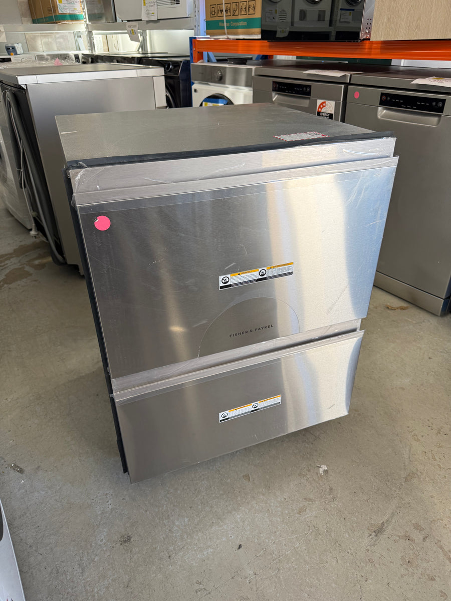 Factory second Fisher&Paykel Series 9 Built-Under Double DishDrawer Dishwasher - Stainless Steel Model: DD60D4NX9 - Second Hand Appliances Geebung