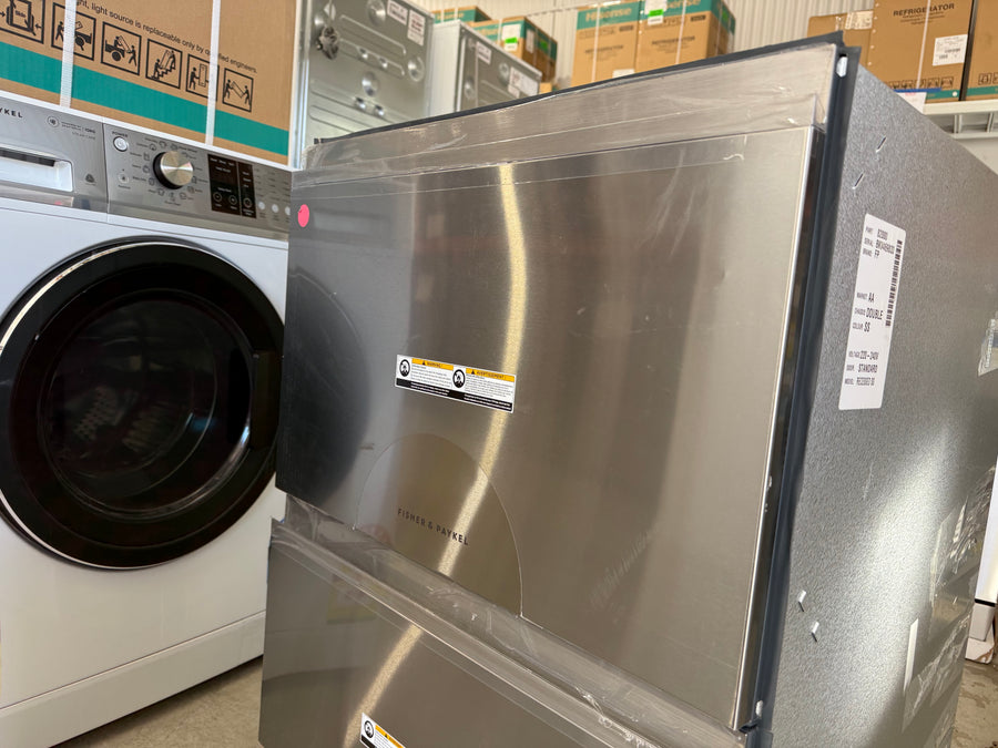 Factory second Fisher&Paykel Series 9 Built-Under Double DishDrawer Dishwasher - Stainless Steel Model: DD60D4NX9 - Second Hand Appliances Geebung