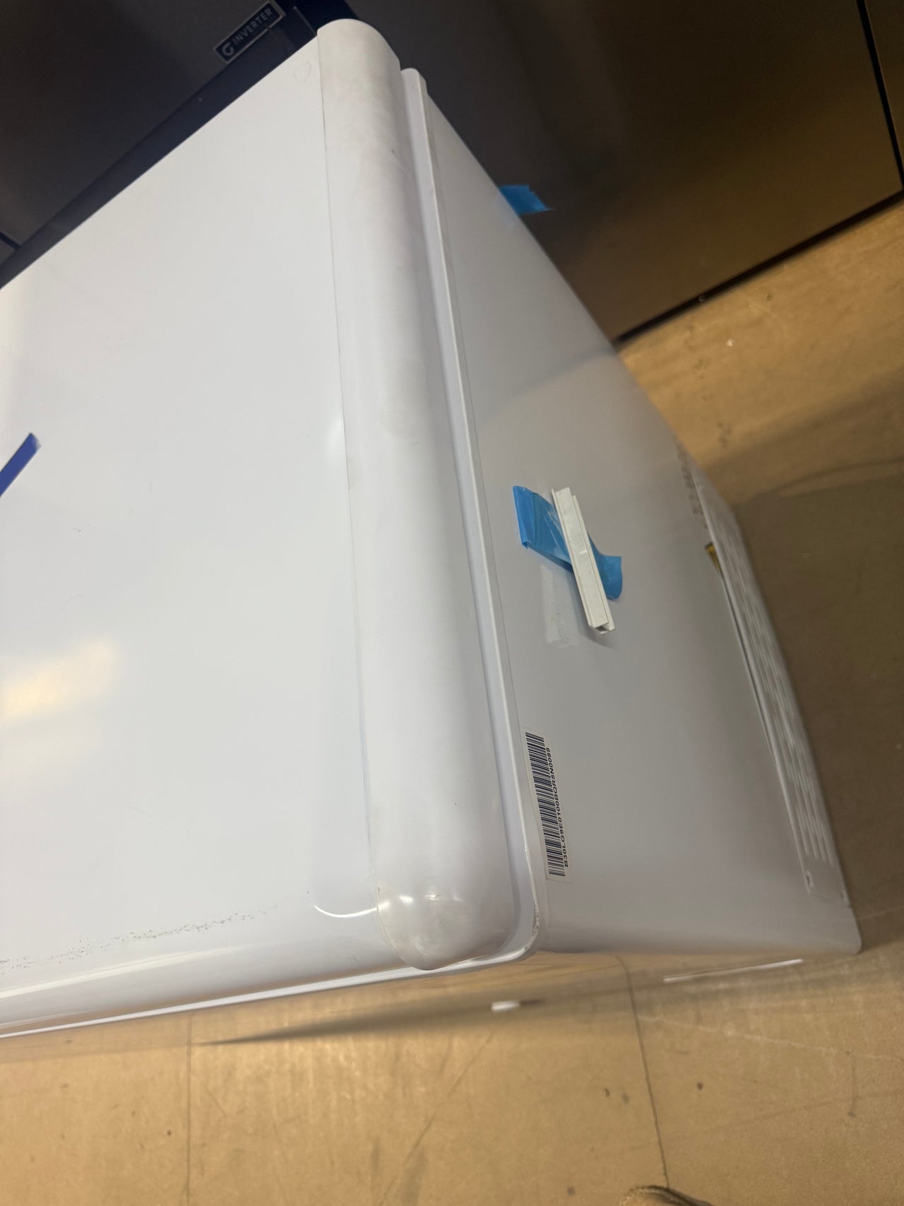 Transportation damaged Haier 301L Chest Freezer HCF301W - Second Hand Appliances Geebung