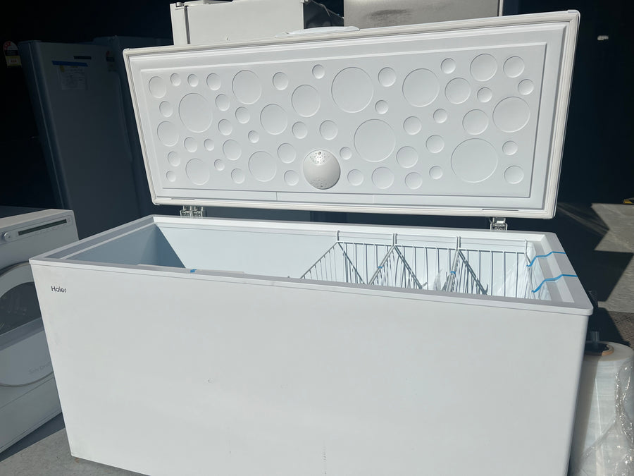 Transportation damaged Haier 519L Chest Freezer HCF524W3 - Second Hand Appliances Geebung