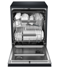 Thumbnail for Transportation damaged Haier Freestanding Dishwasher Black HDW15F3B1 - Second Hand Appliances Geebung