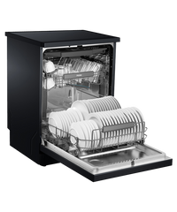 Thumbnail for Transportation damaged Haier Freestanding Dishwasher Black HDW15F3B1 - Second Hand Appliances Geebung