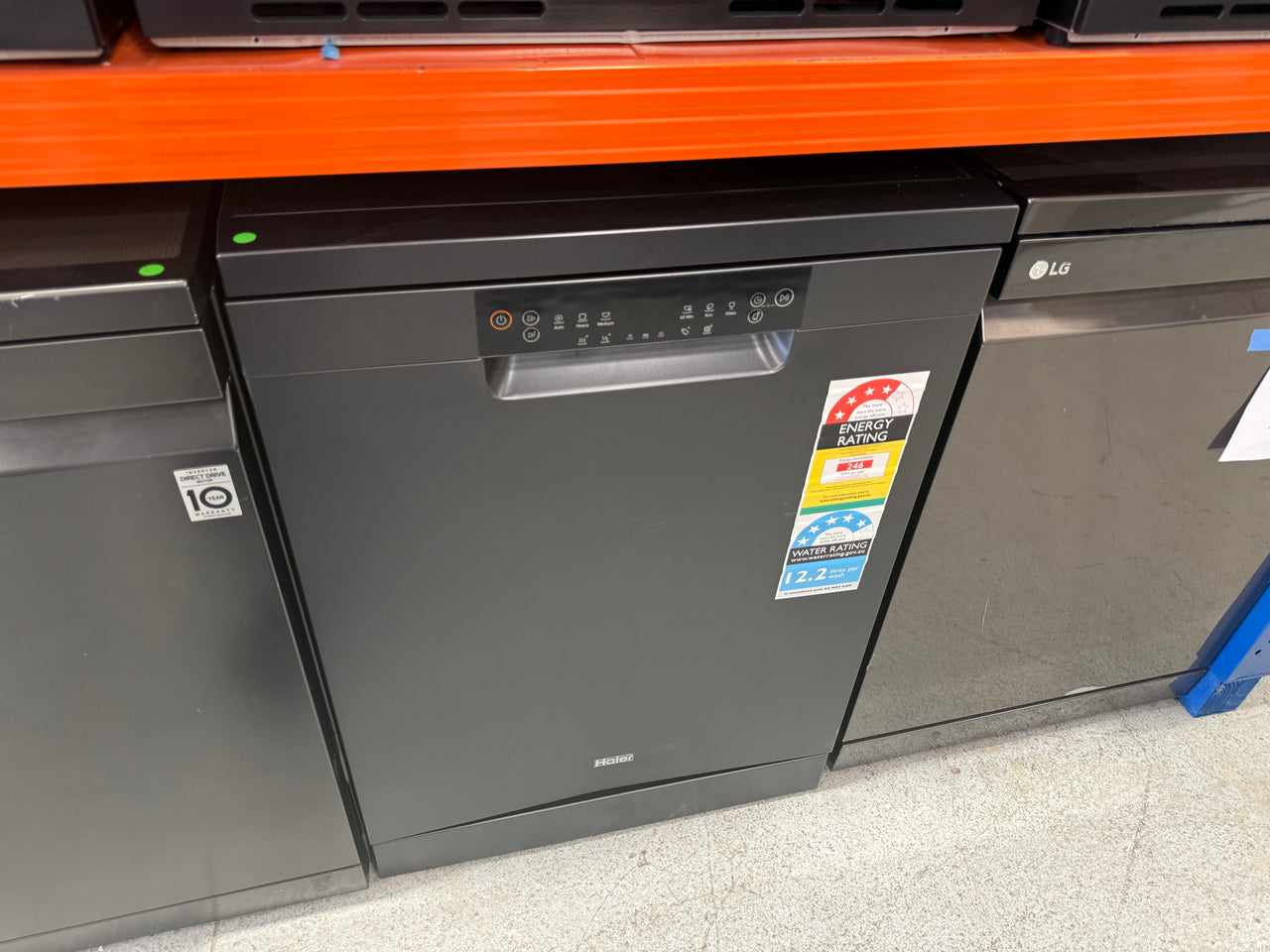 Transportation damaged Haier Freestanding Dishwasher Model:HDW15F2B1 - Second Hand Appliances Geebung