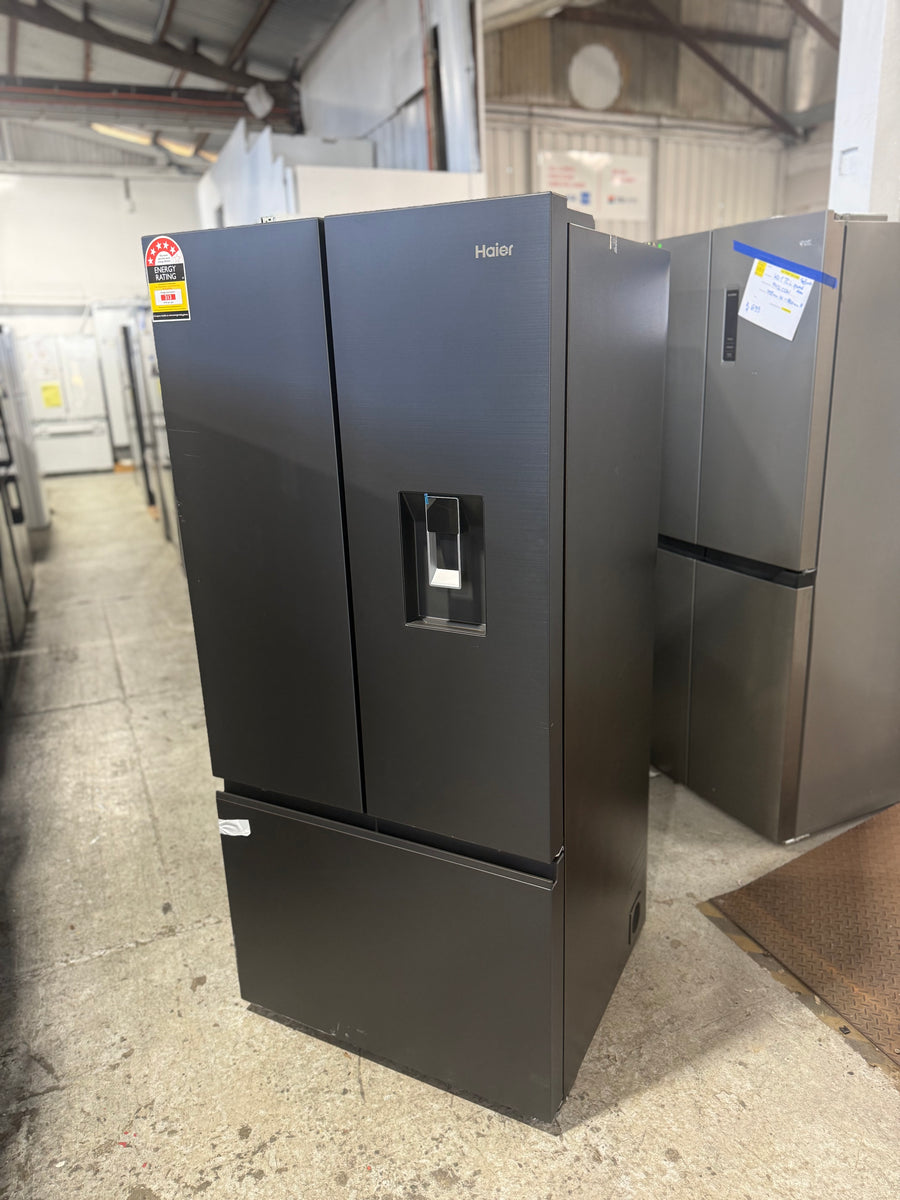 Transportation damaged Haier HRF510FHC – 510L French Door Refrigerator - Second Hand Appliances Geebung