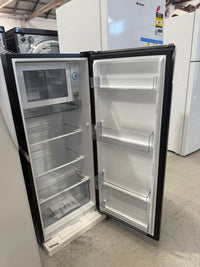 Thumbnail for Transportation damaged Hisense 179 L Black Upright Fridge – Model HRBF179B - Second Hand Appliances Geebung