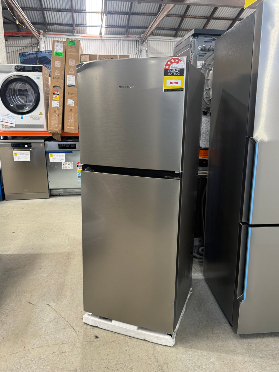 Transportation damaged Hisense 205L Top Mount Fridge – HRTF206S - Second Hand Appliances Geebung