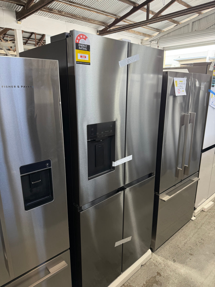 Transportation damaged Hisense 483L French Door Refrigerator HRCD483TBW - Second Hand Appliances Geebung