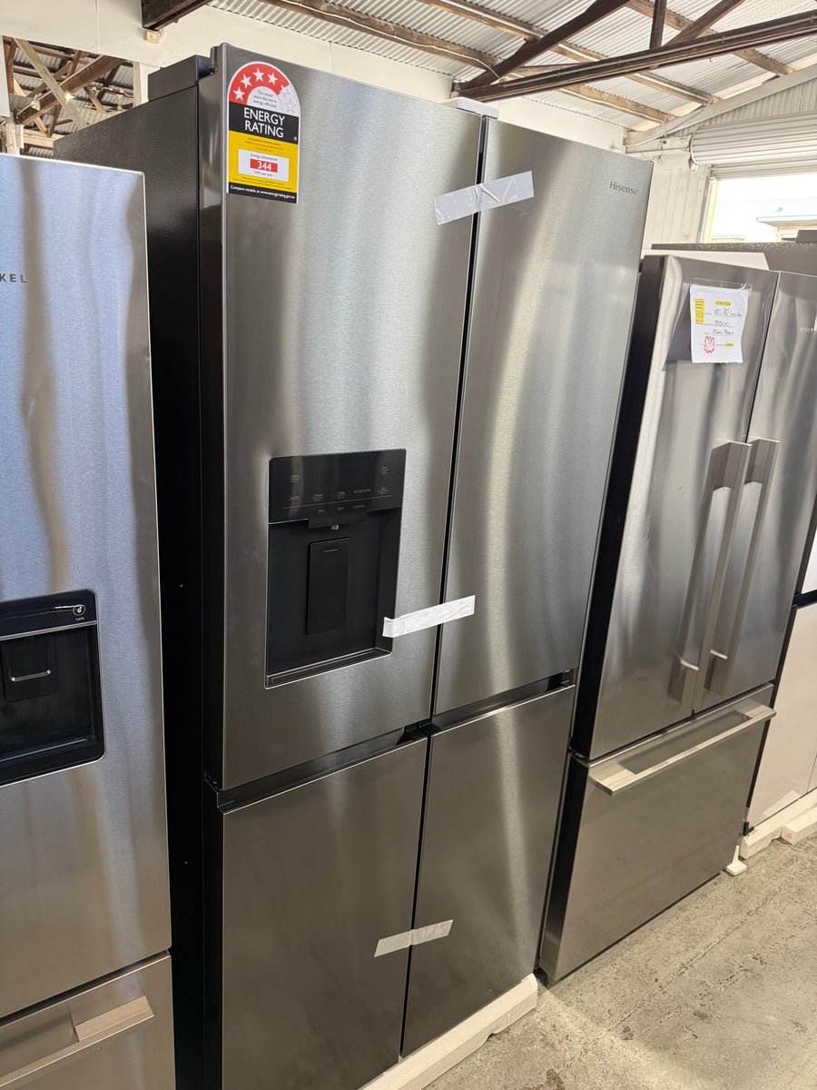 Transportation damaged Hisense 483L French Door Refrigerator HRCD483TBW - Second Hand Appliances Geebung