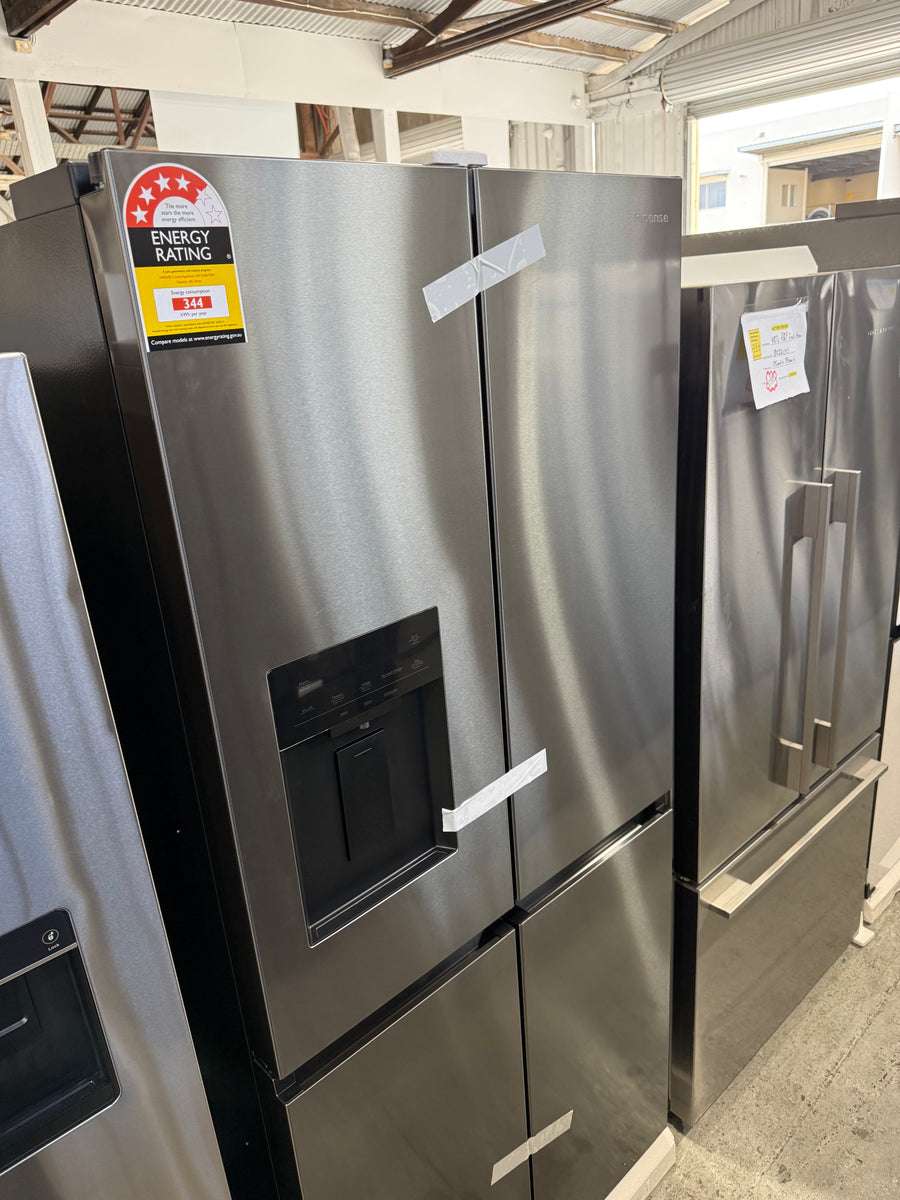 Transportation damaged Hisense 483L French Door Refrigerator HRCD483TBW - Second Hand Appliances Geebung