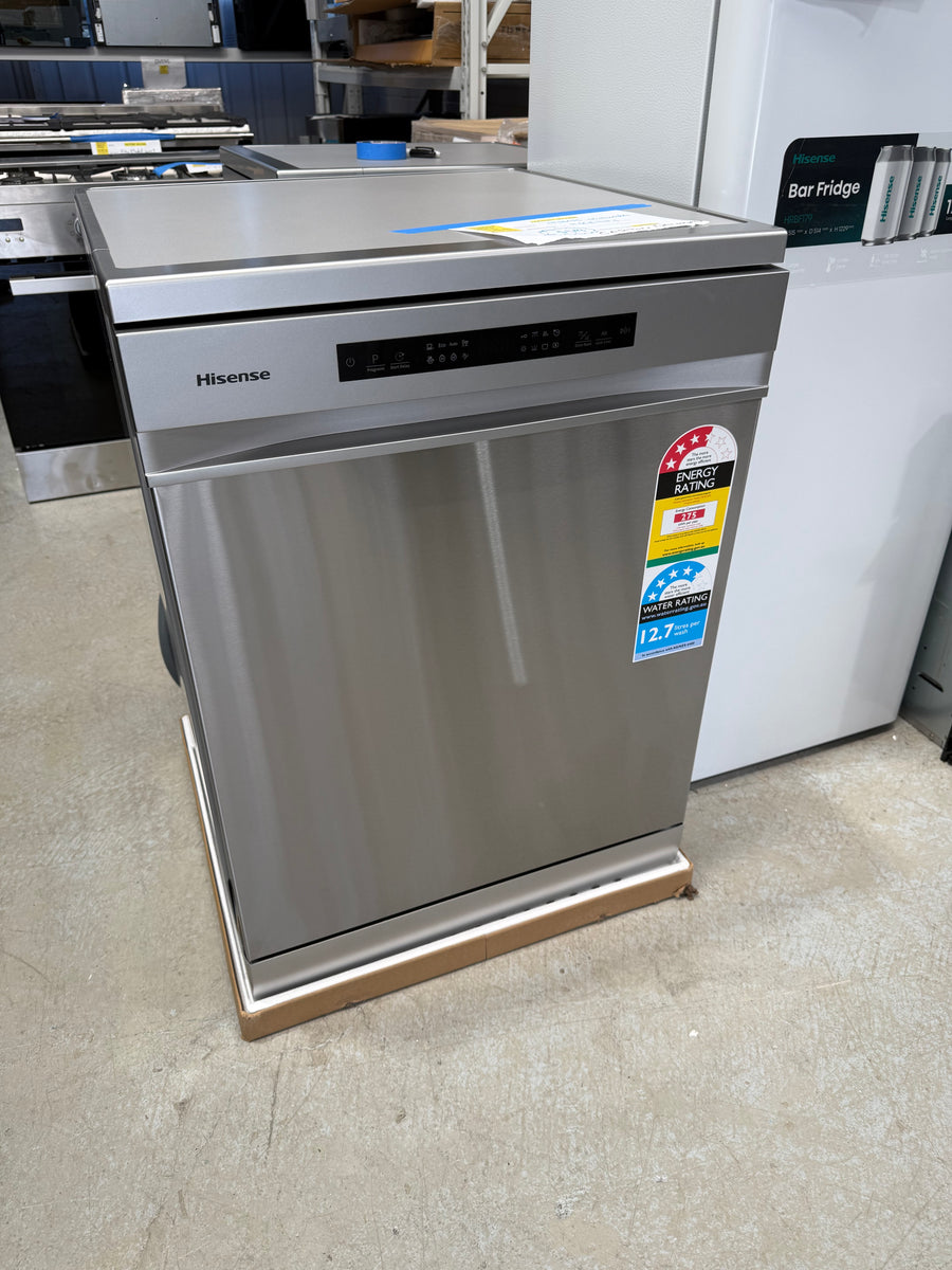 Transportation damaged Hisense 60cm Freestanding Dishwasher Model:HSCE14FS - Second Hand Appliances Geebung