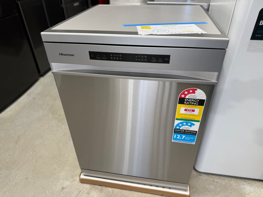 Transportation damaged Hisense 60cm Freestanding Dishwasher Model:HSCE14FS - Second Hand Appliances Geebung