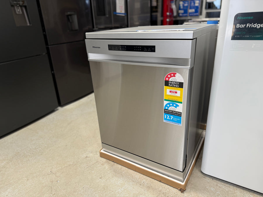 Transportation damaged Hisense 60cm Freestanding Dishwasher Model:HSCE14FS - Second Hand Appliances Geebung