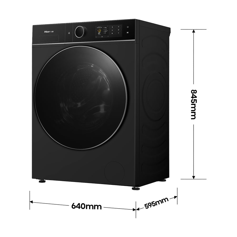 Factory second/Carton damaged Hisense HCF8I1215HB Series 8i Washer & Heat Pump Dryer Combo - Second Hand Appliances Geebung