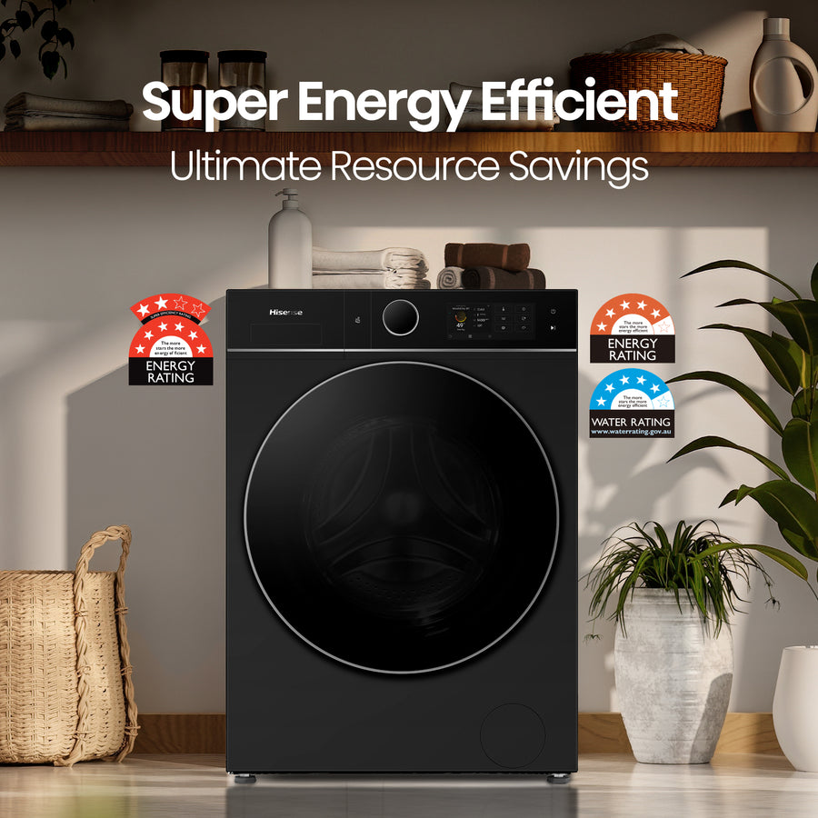 Factory second/Carton damaged Hisense HCF8I1215HB Series 8i Washer & Heat Pump Dryer Combo - Second Hand Appliances Geebung