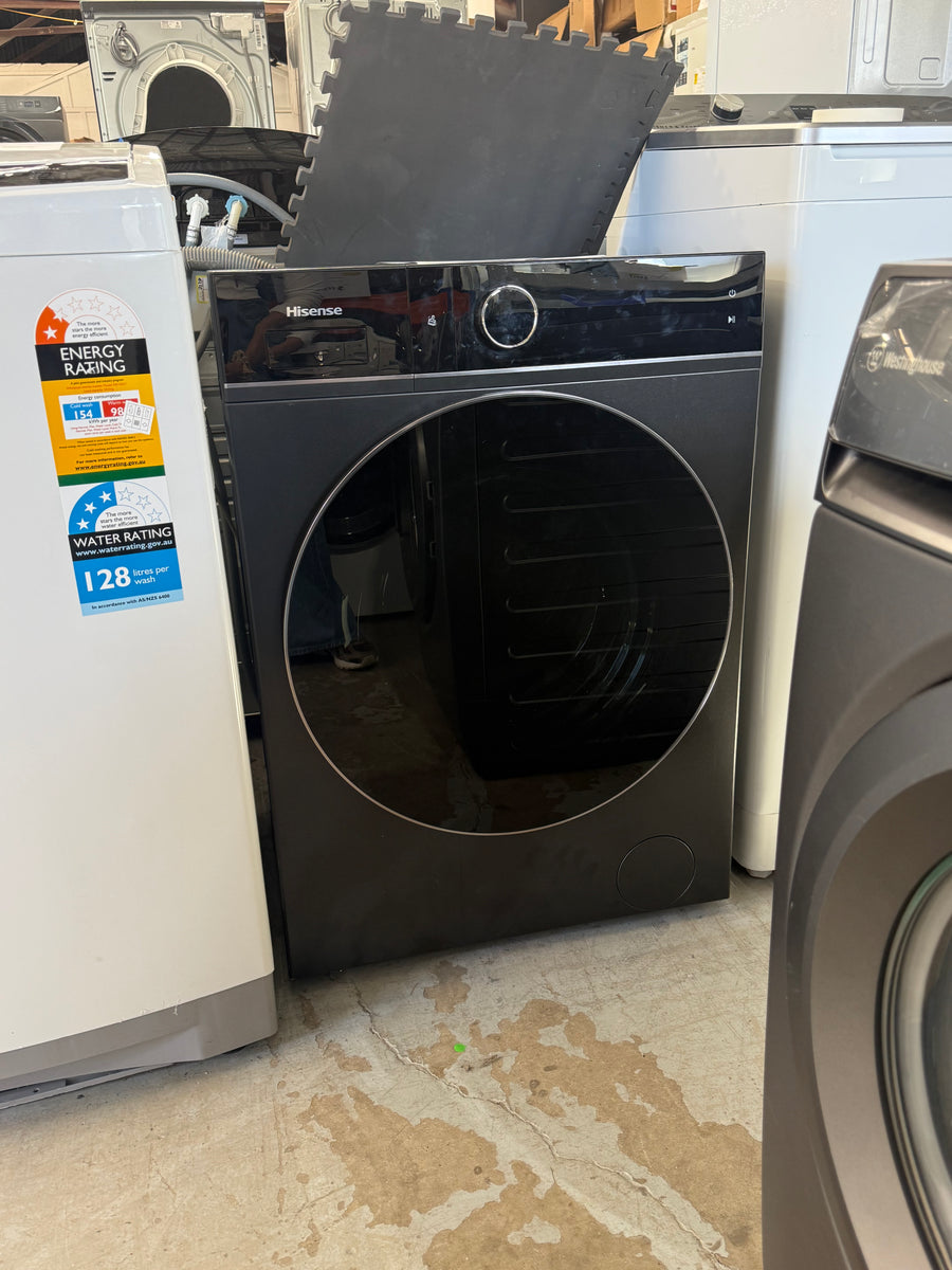 Transportation damaged Hisense HCF8I1215HB Series 8i Washer & Heat Pump Dryer Combo - Second Hand Appliances Geebung