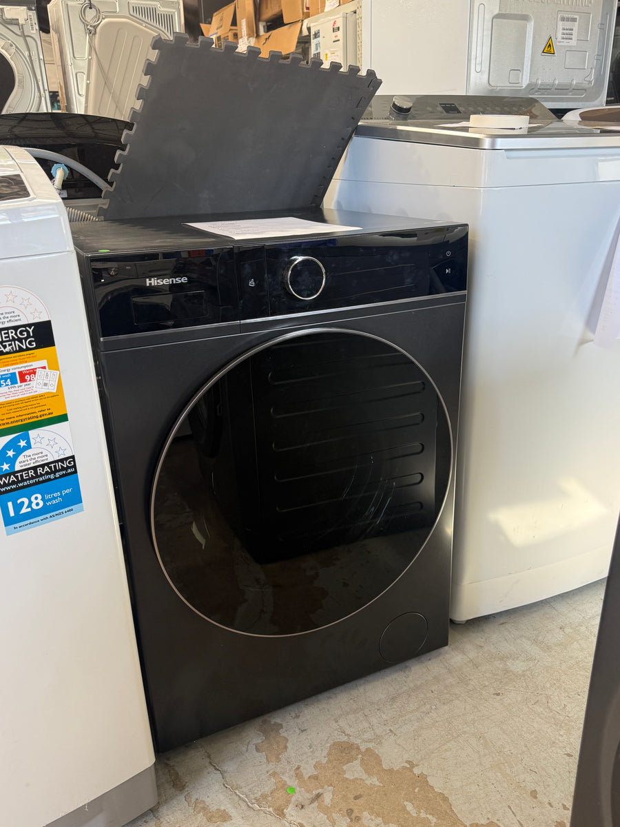 Transportation damaged Hisense HCF8I1215HB Series 8i Washer & Heat Pump Dryer Combo - Second Hand Appliances Geebung